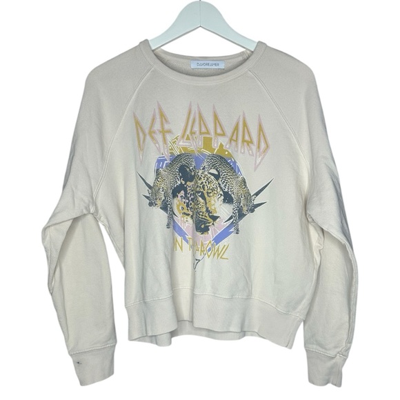 DAYDREAMER Graphic Def Leppard Sweatshirt XS - Picture 3 of 9